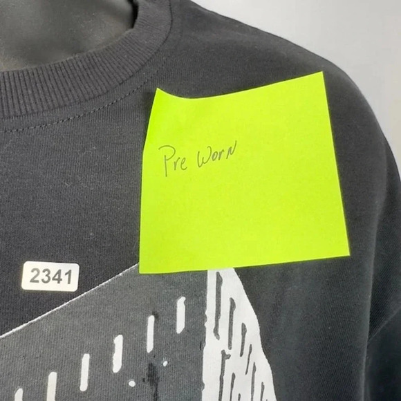 Arkhived The World Is Yours Graphic T-Shirt Crew Neck Short Sleeve Black Mens L - Picture 7 of 7